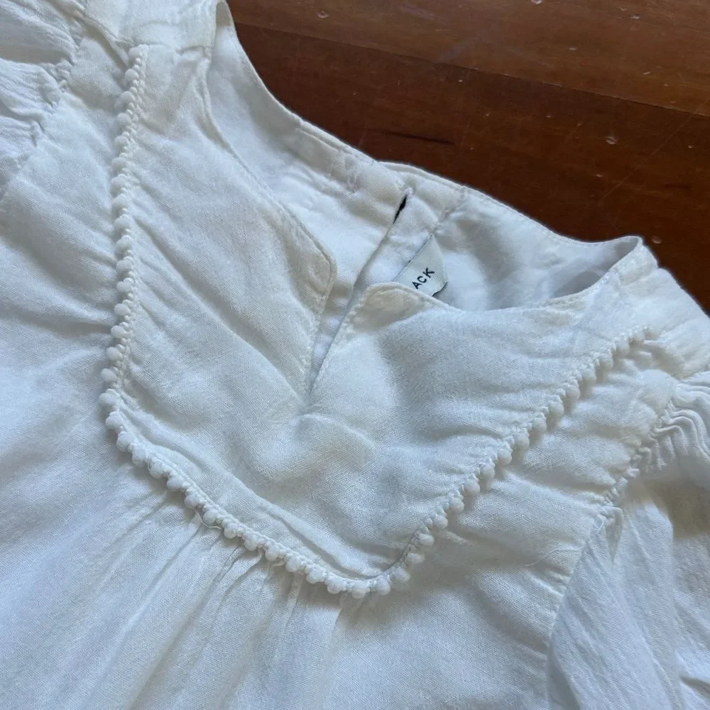 Janie and Jack Elegant White Blouse